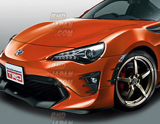 TRD Performance Line Front Lip Spoiler with LED Day Lamp Orange